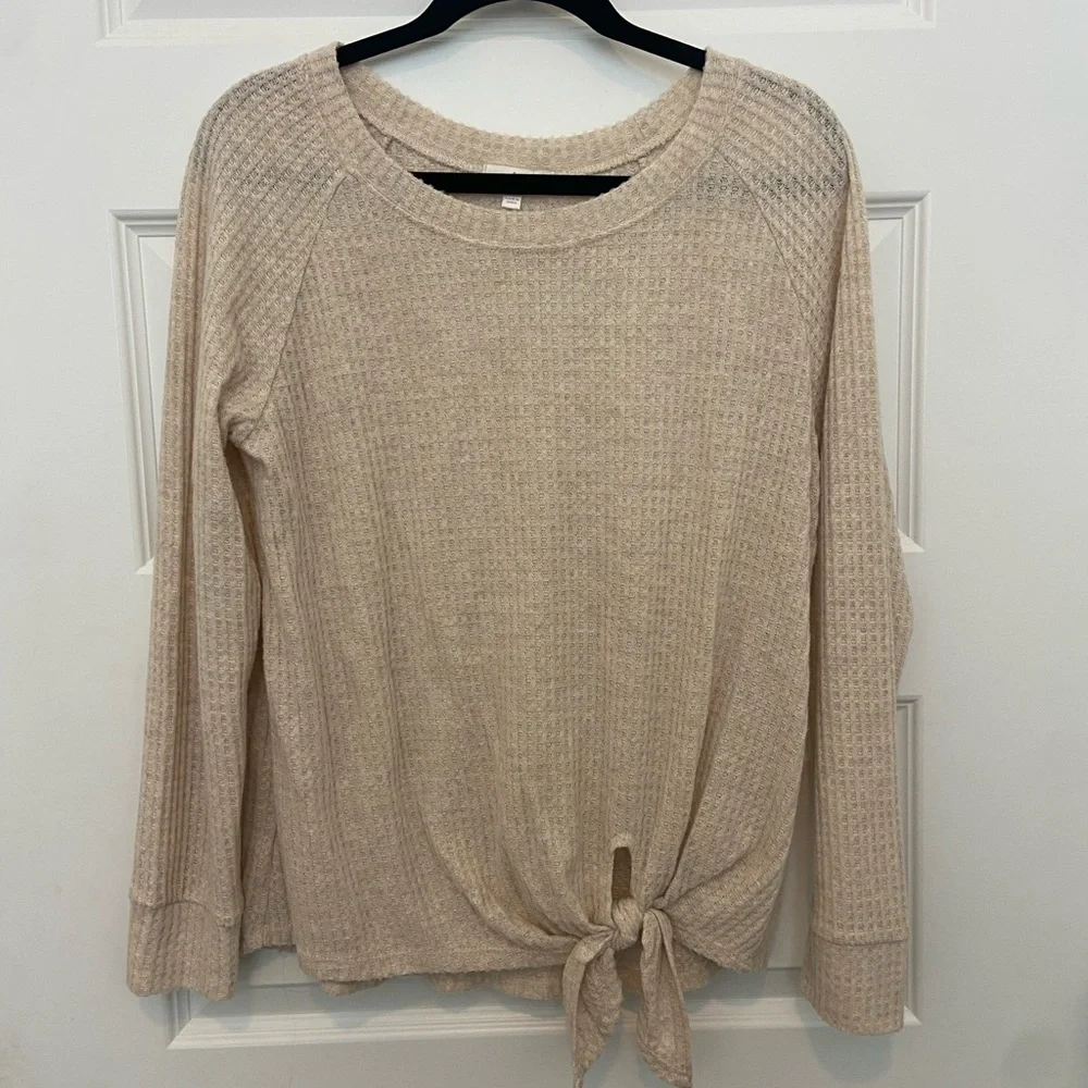 Nine Britton Cream Knit Sweater - Picture 1 of 3